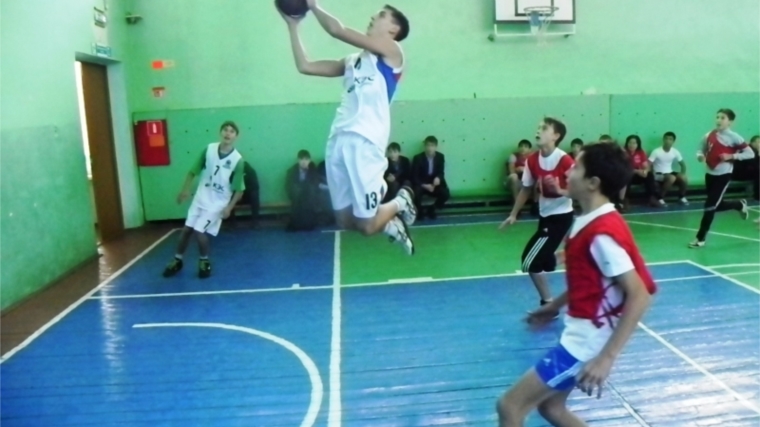 В Калининском районе г. Чебоксары завершилось первенство по баскетболу среди школьных команд