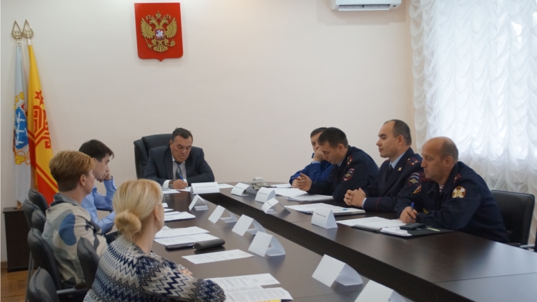 В Калининском районе г. Чебоксары проведено заседание антинаркотической комиссии
