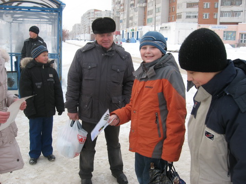 Юные дорожные инспекторы из чебоксарской школы № 53 приняли участие в акции «Письмо пешеходу» 