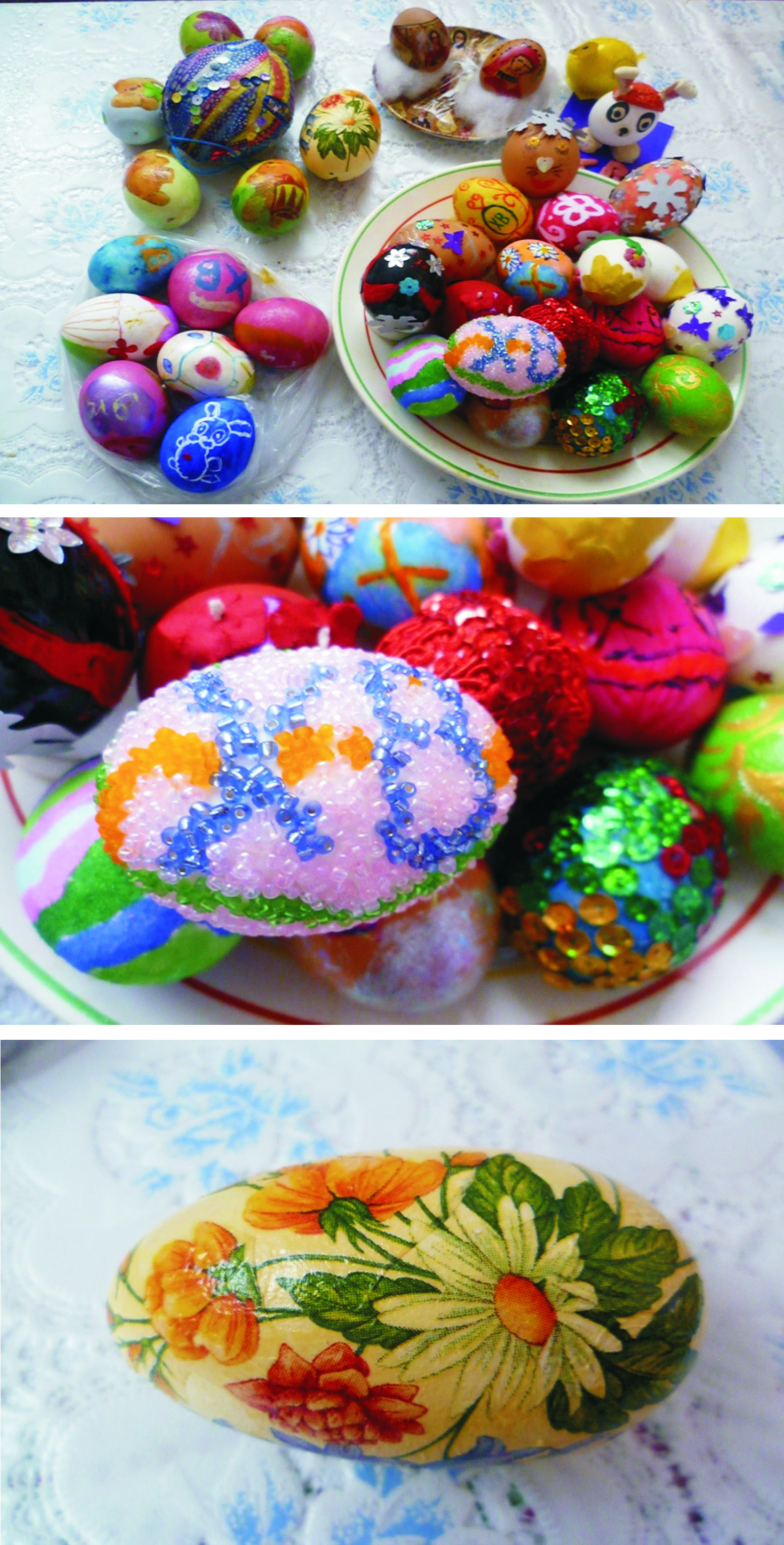 В школе №43 прошел мастер-класс по росписи пасхальных яиц